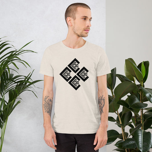 C4 fractal logo t-shirt