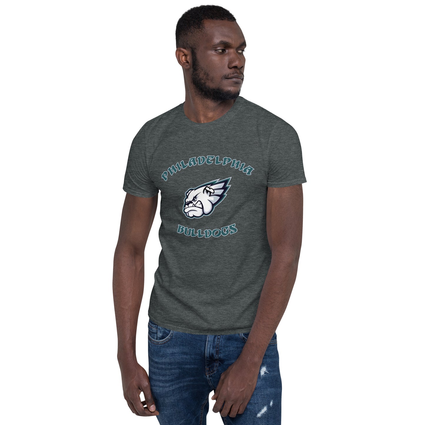 Eagles/Georgia "Philadelphia Bulldogs" Unisex T-Shirt Philly Dawgs