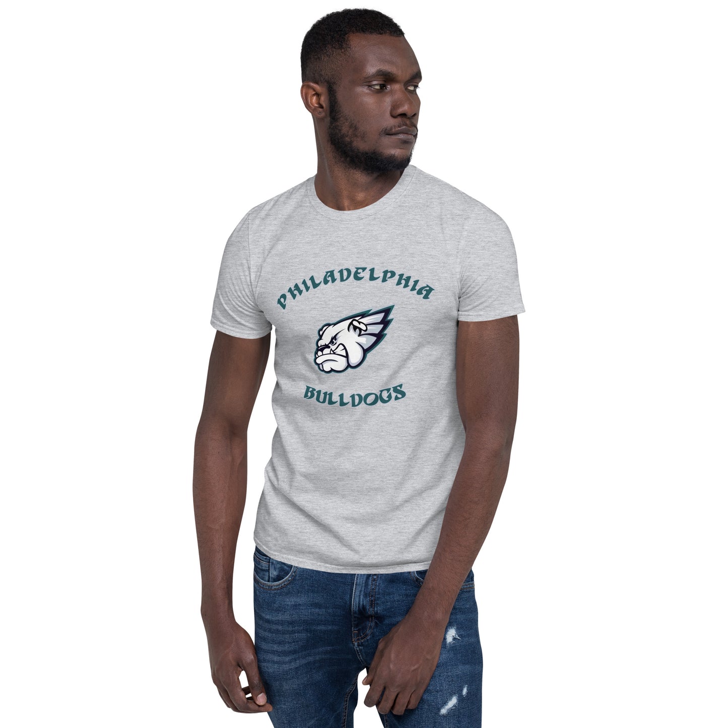 Eagles/Georgia "Philadelphia Bulldogs" Unisex T-Shirt Philly Dawgs