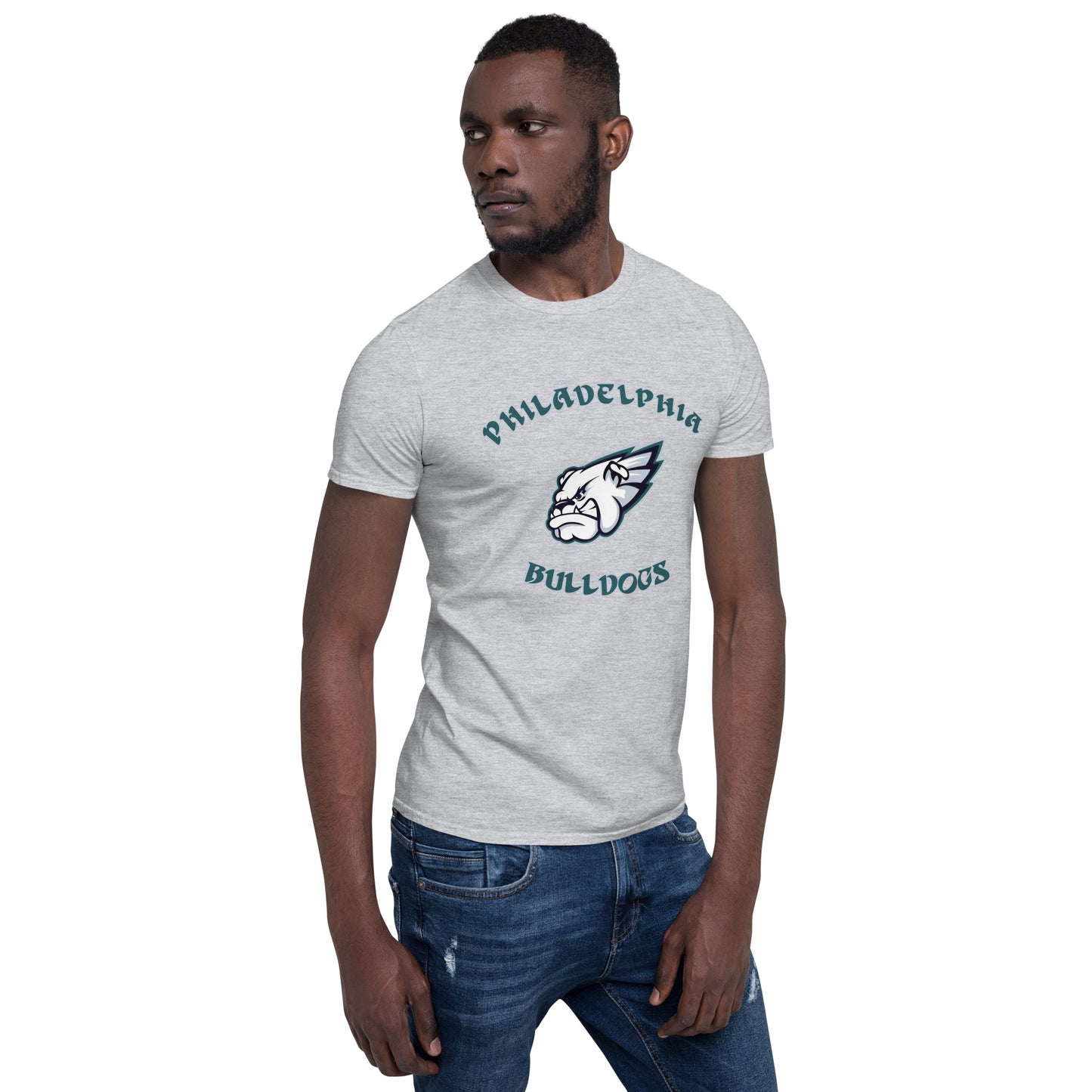 Eagles/Georgia "Philadelphia Bulldogs" Unisex T-Shirt Philly Dawgs